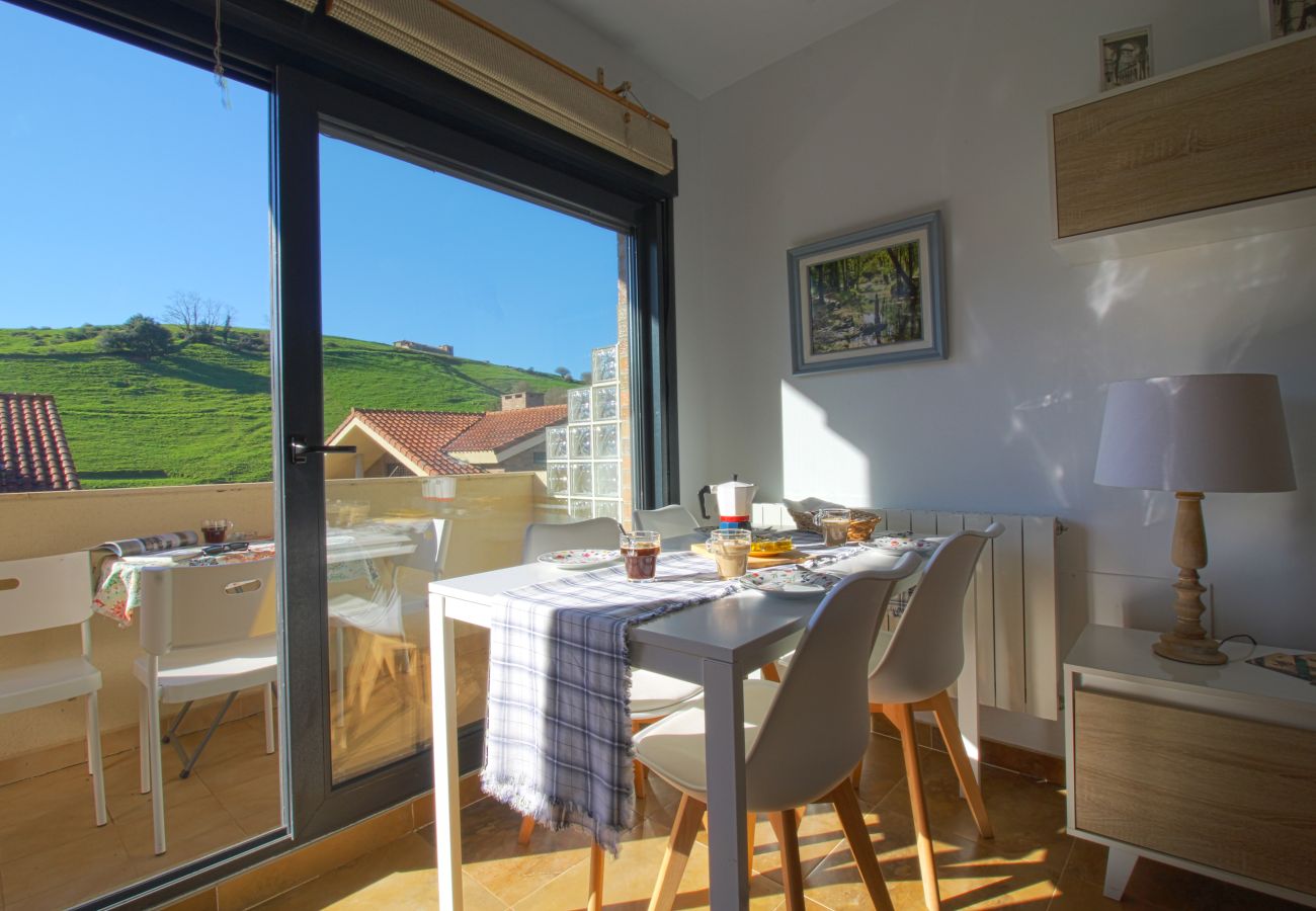 Apartamento en Oreña - Rozando el Mar en Puerto Calderón con piscina