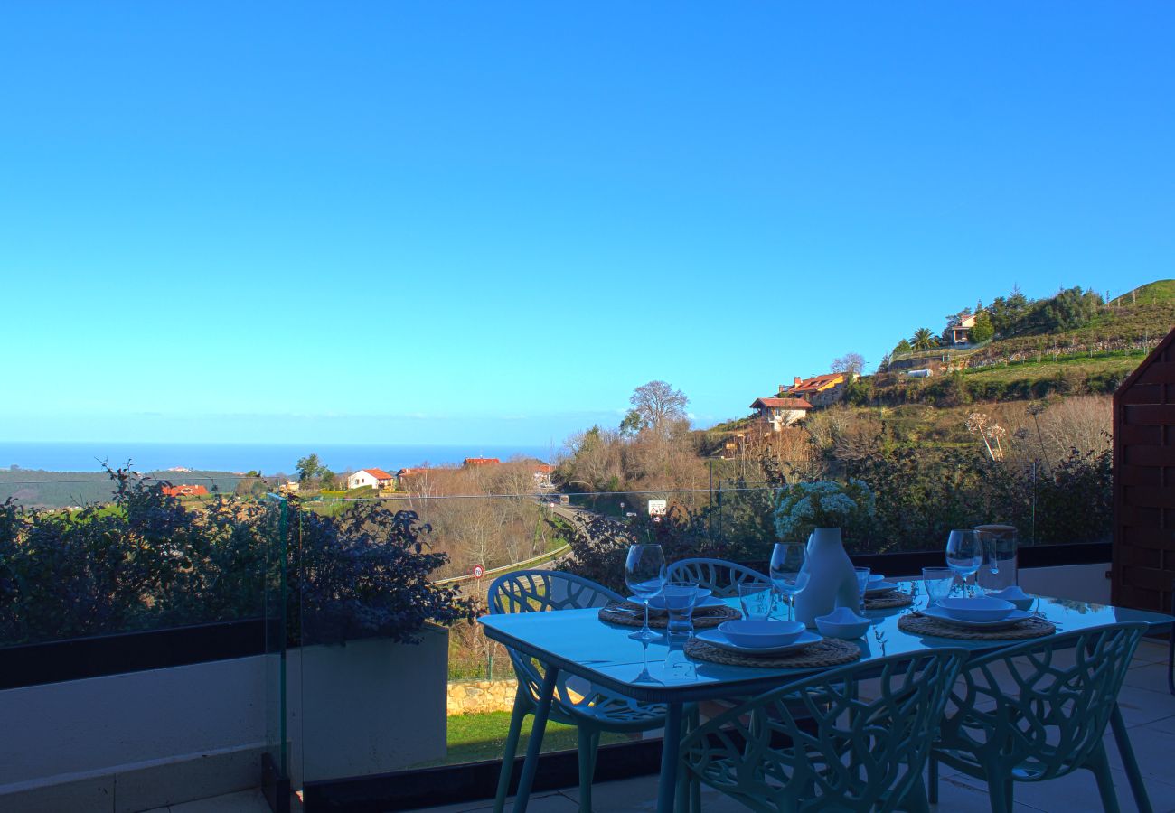 Apartamento en Udías - Terraza del Cantábrico