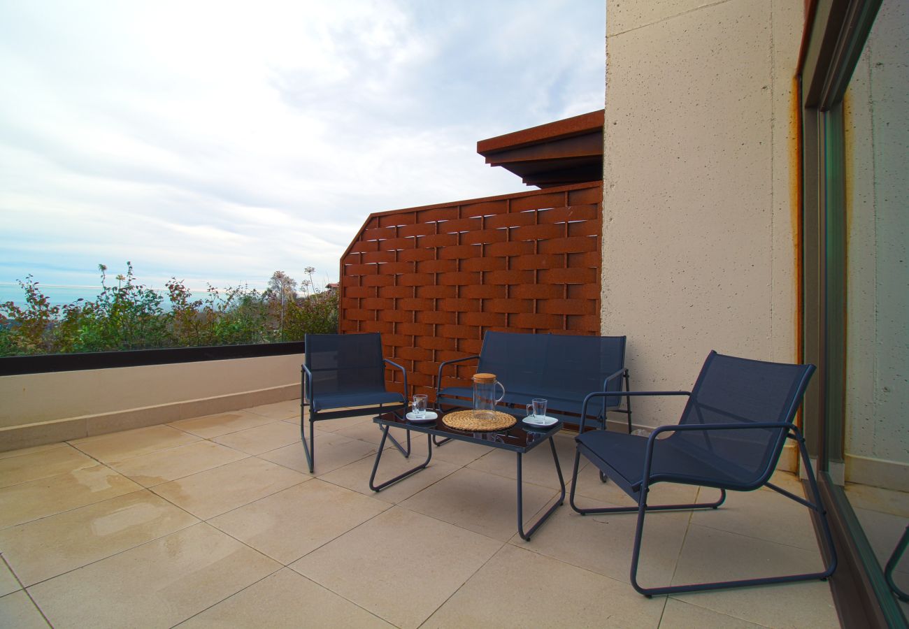 Apartamento en Udías - Terraza del Cantábrico