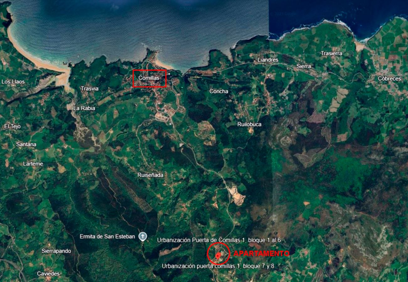 Apartamento en Udías - Terraza del Cantábrico