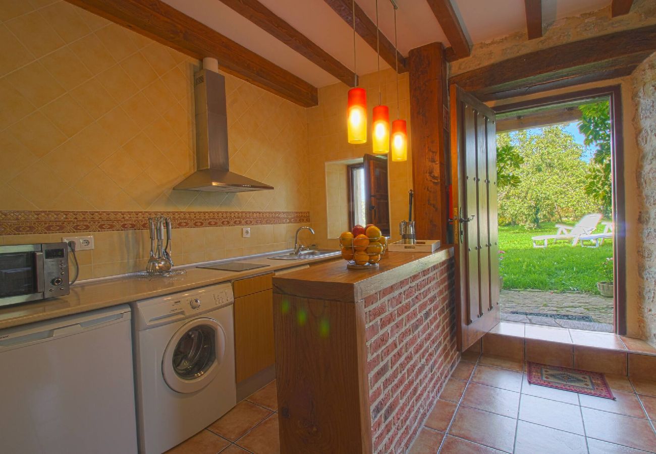 Apartamento en Suances - Bosco. Apartamento La Ermita con jardin