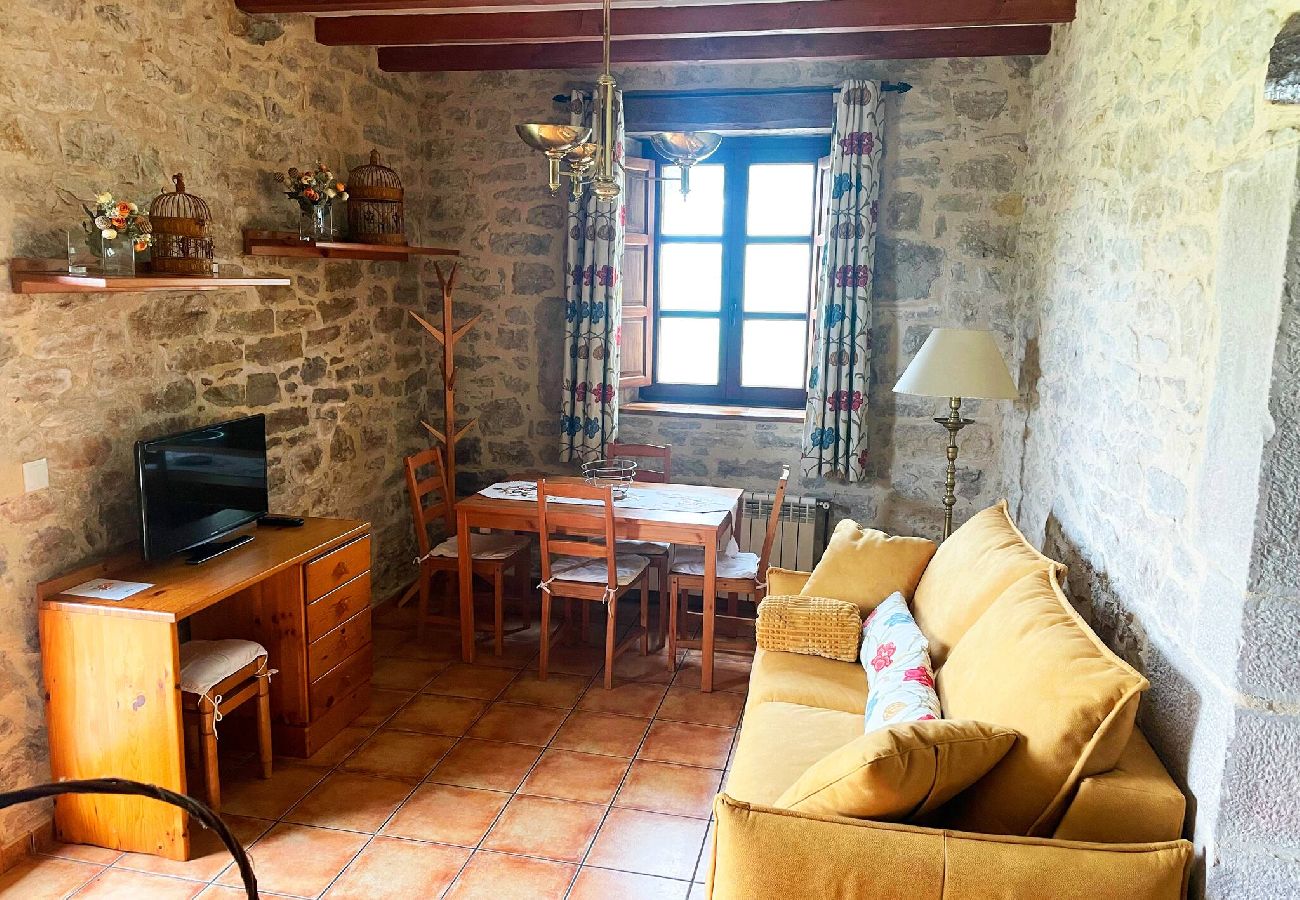Apartamento en Suances - Bosco. Apartamento La Ermita con jardin