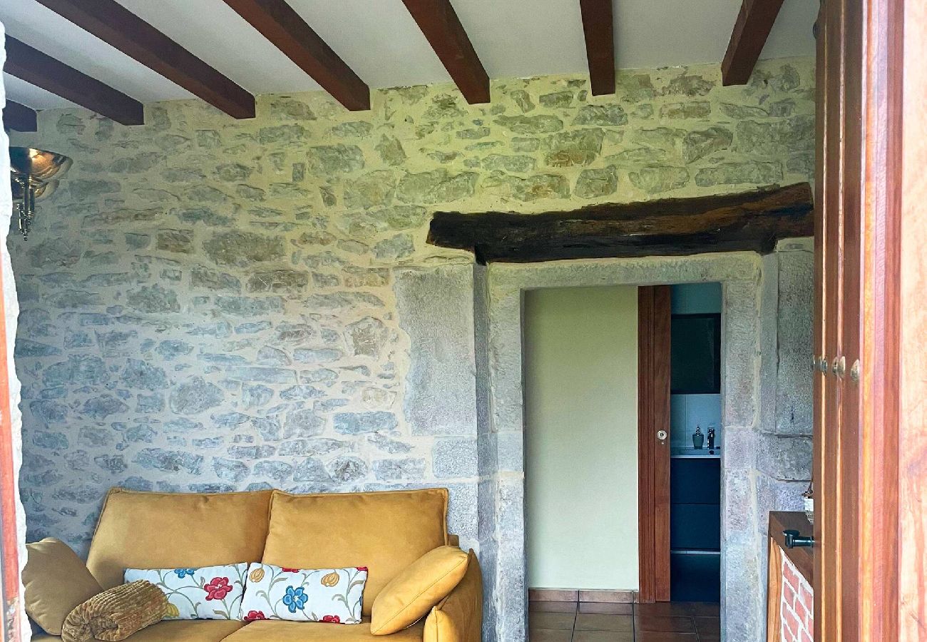 Apartamento en Suances - Bosco. Apartamento La Ermita con jardin