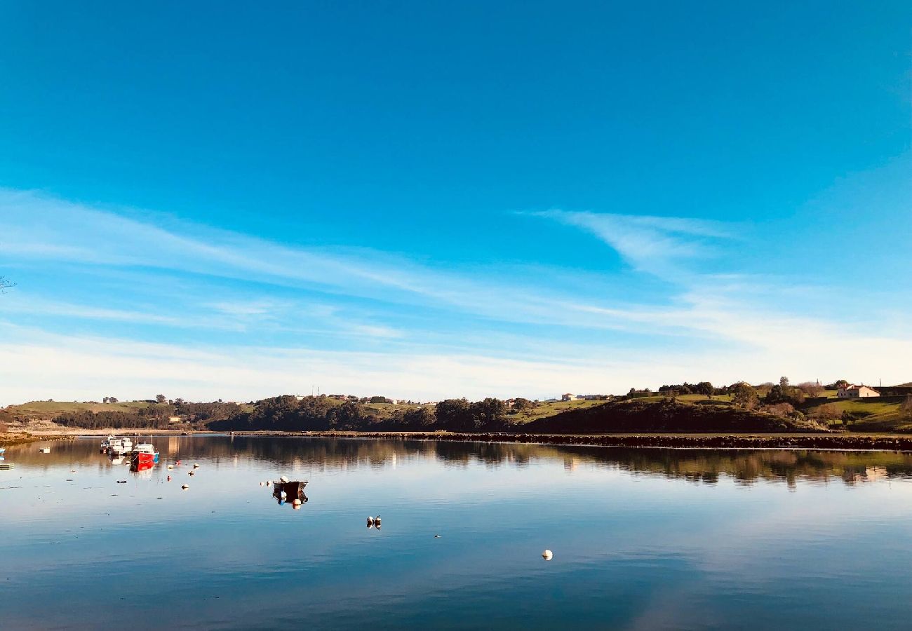 Apartamento en Suances - Bosco. Apartamento La Ermita con jardin