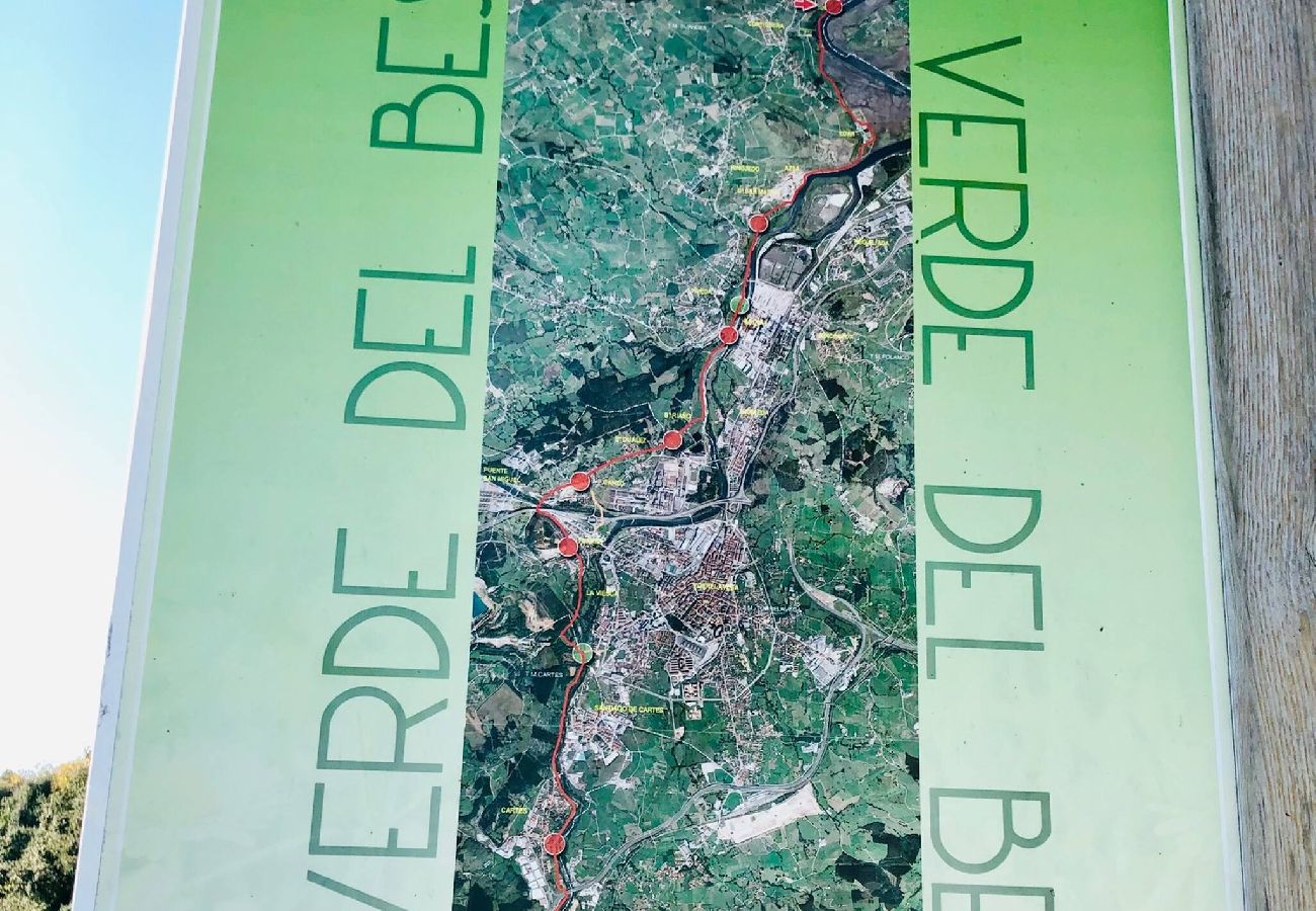 Apartamento en Suances - Bosco. Apartamento La Ermita con jardin